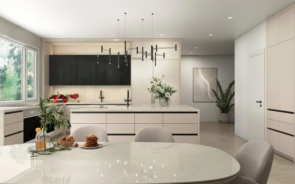 Walnut Custom Interiors kitchen, view 1