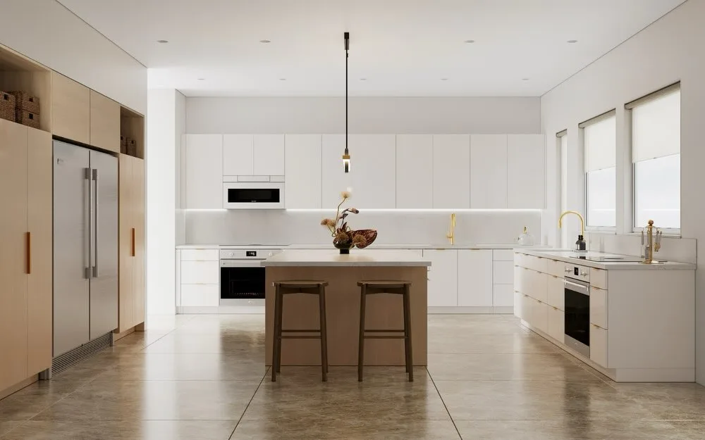 Walnut Custom Interiors kitchen, view 12