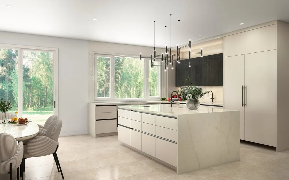 Walnut Custom Interiors kitchen, view 2