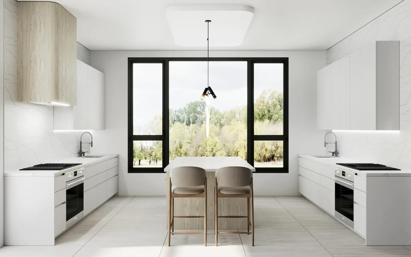 Walnut Custom Interiors kitchen, view 23