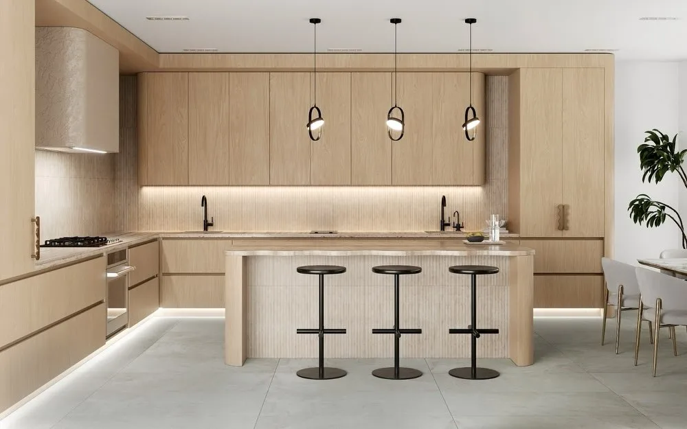 Walnut Custom Interiors kitchen, view 30
