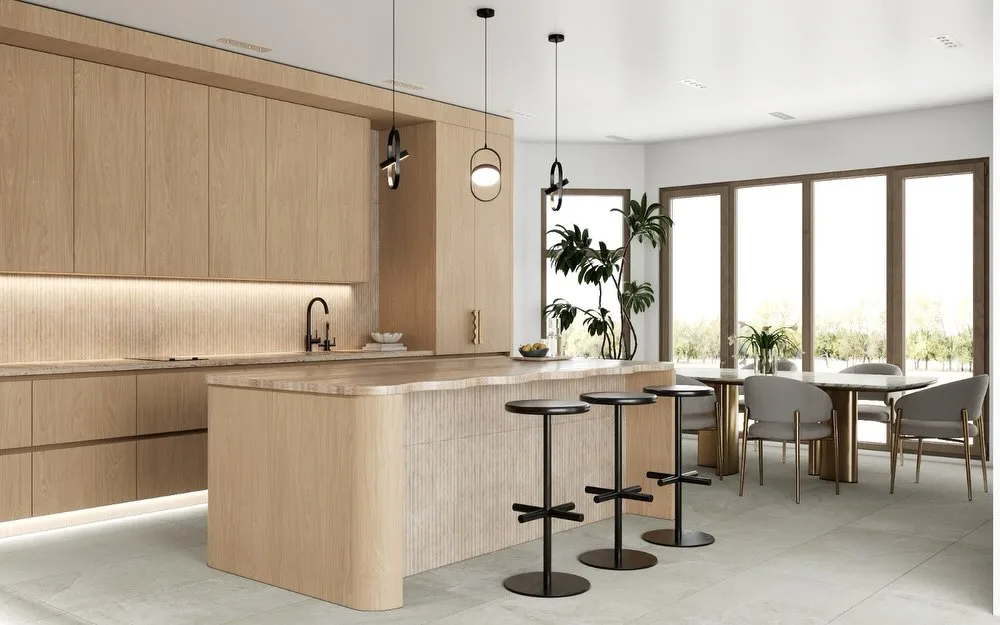 Walnut Custom Interiors kitchen, view 32