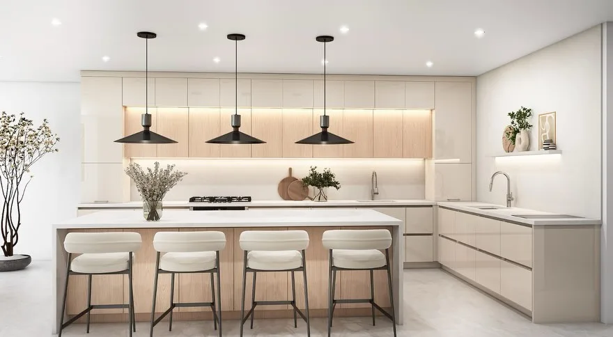 Walnut Custom Interiors kitchen, view 35