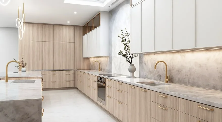 Walnut Custom Interiors kitchen, view 40