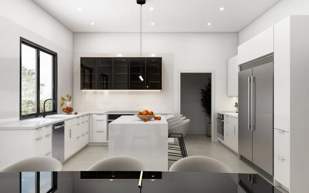 Walnut Custom Interiors kitchen, view 5