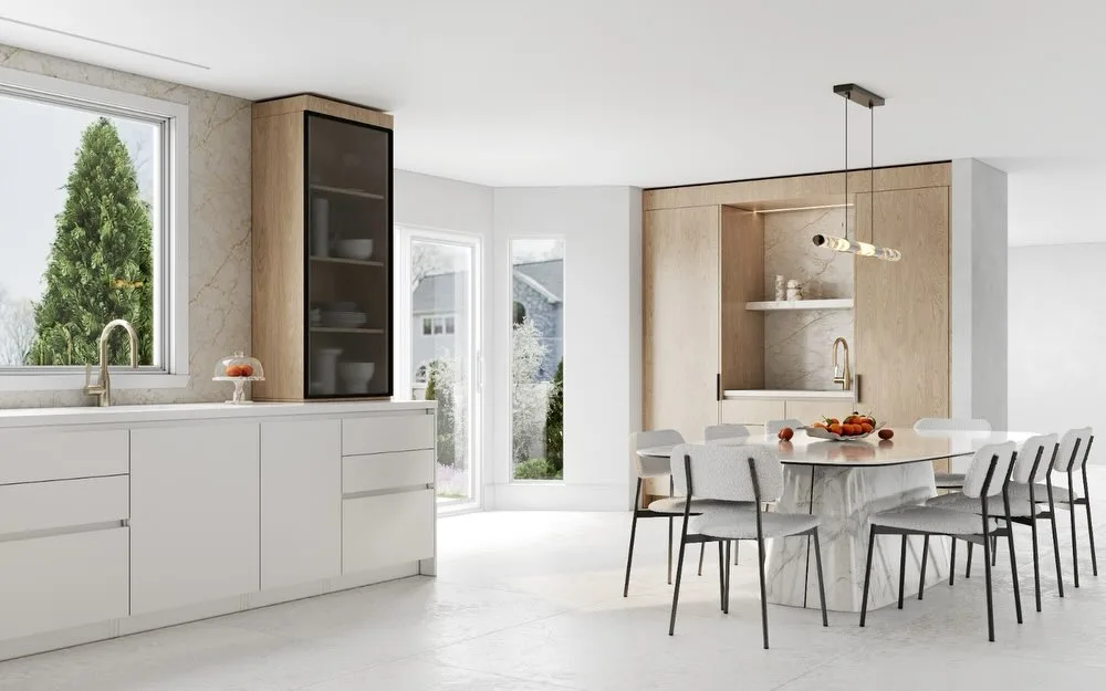 Walnut Custom Interiors kitchen, view 52
