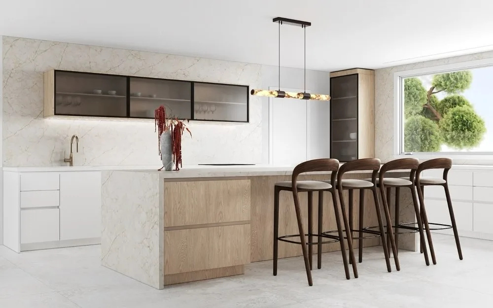 Walnut Custom Interiors kitchen, view 53