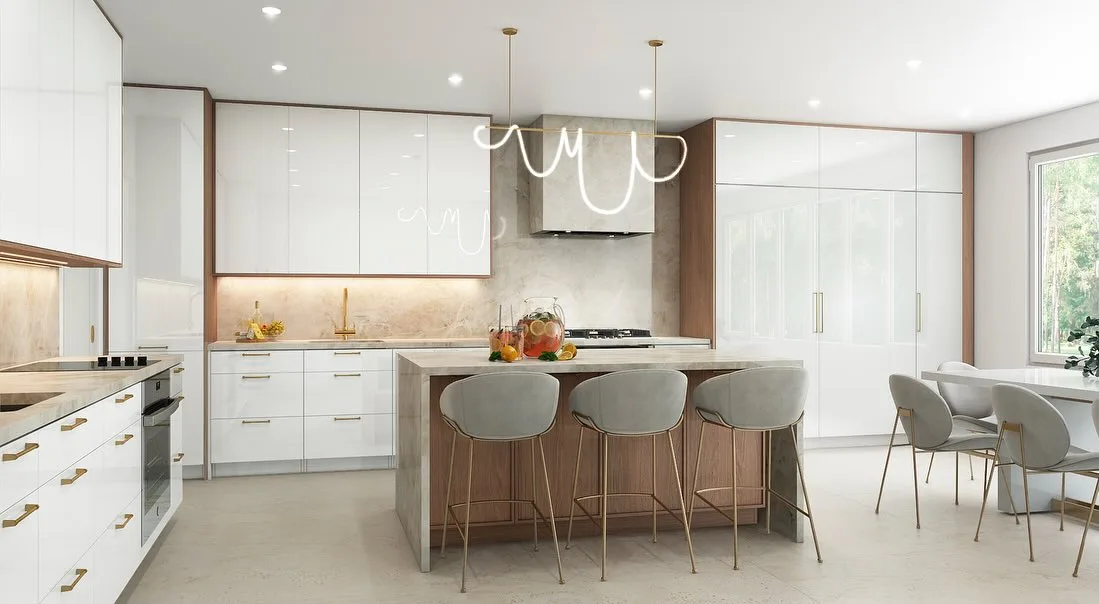 Walnut Custom Interiors kitchen, view 61