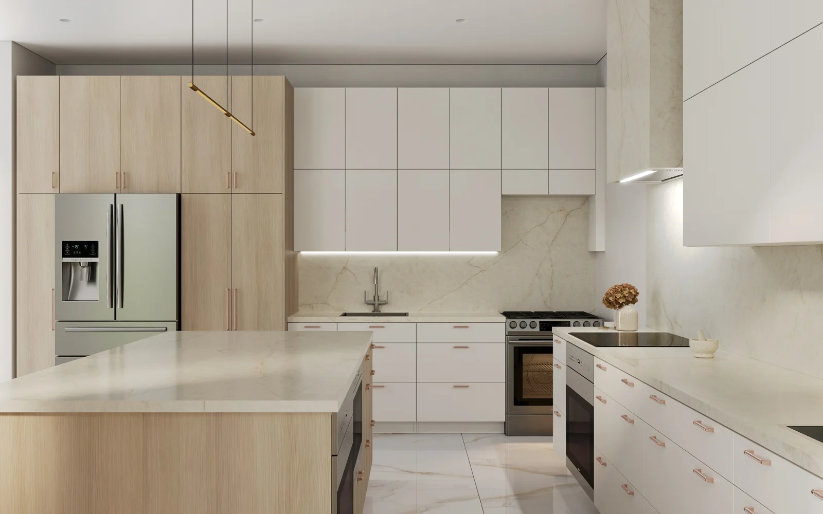 Walnut Custom Interiors kitchen, new view 8