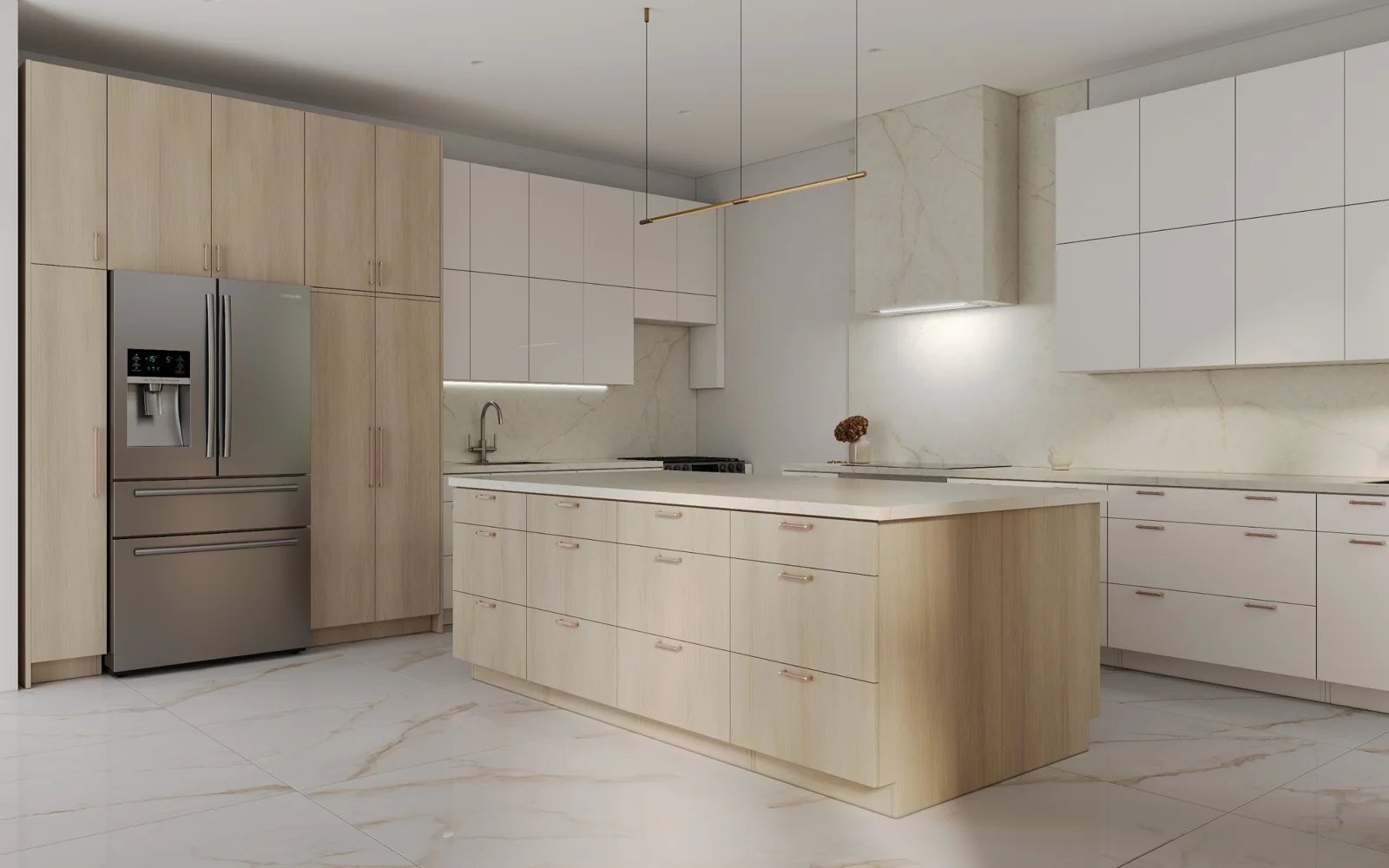 Walnut Custom Interiors kitchen, new view 9